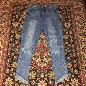 Distressed Skinny Jeans!